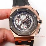 Audemars Piguet Replica VK Chronograph Men's Watch Gray Structured Dial